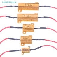 Auspiciousrui 2Sets Car LED Canbus Decoder 10/25/50W 6/8/25/39Ohm Load For Auto Turn Signal Lantern 