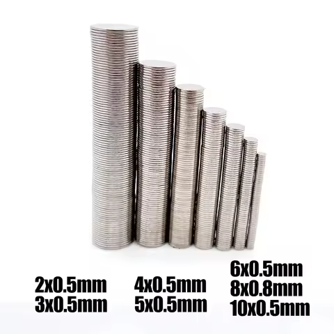 2x0.5 MM Mini Small Round Magnets 3x0.5 Disc Magnet 4x0.5 Strong Powerful Magnets 5x0.5 6x0.5 8x0.5 