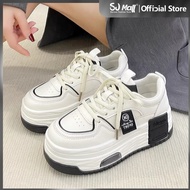 Korean Chunky 3+inches High Cut rubber shoes for women
