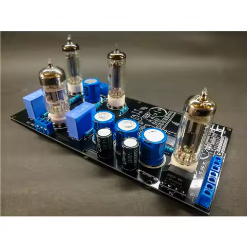 6Z4 6J4 6N1 Tube Amplifier Tube Preamp DIY Kit PCB DC12V Power Supply