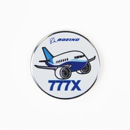 Boeing 777X Pudgy Pin