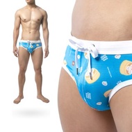 AttentionWear台灣好味系列三角泳褲【小籠包】│#泡湯 溫泉 游泳