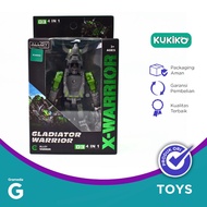 Kukiko Transform Robot Dino 4in1 Hf9989-6