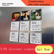YQ42 jayPeripheral Jay Chou Album Cover Ornament Soft Magnetic Crystal Glass Magnetic Sticker3dStereo Refrigerator Magne