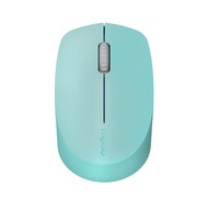 WIRELESS MOUSE (เมาส์ไร้สาย) RAPOO M100 GREEN )