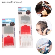 Sunshineshop 2/3Pcs Hair Limit Comb Plastic Limits Comb Hair Clipper Guide Trimmer for Barber SG