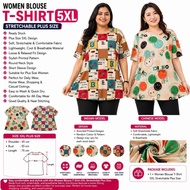 Women Blouse T-Shirt 5XL Offer Price.