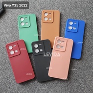 Vivo Y35 Softcase procamera Silicon Matte case Vivo Y35 CPRO