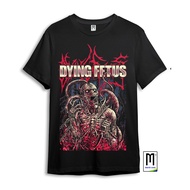DYING FETUS CHAINED TENTACLES T-SHIRT | TAG MERCHCONS | BOOTLEG | kaos band | METAL T-SHIRT | Music 