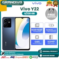Vivo Y22 6/128 GB (6 + 6GB Extended Ram) Garansi Resmi Vivo Indonesia