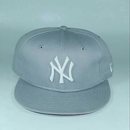 NEW ERA Snapback hat 9fifty cotton block greynew era