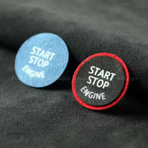 For BMW E60 E61 E90 E91 E92 E93 Car Engine Start Stop Button Trim Sticker E84 G20 G21 G22 G30 4 5 Se