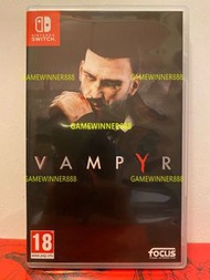 《今日快閃價》（中古二手）Switch NS遊戲 霧都吸血鬼 吸血鬼 Vampyr 歐版中英文版