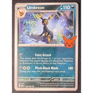 2024 Pokemon Halloween Trick Or Trade 130 Umbreon Kad Pokemon Card Original Game 7358-7367