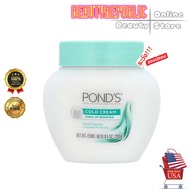 POND'S Cold Cream Cleanserโคลด์ครีม ผลิตภัณฑ์ลบเครื่องสำอาง ขนาด 9.5 ออนซ์ (269 ก.)(ขนาดปกติ) นำเข้า