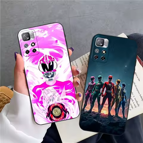 P-PowerS MMPR R-RangerS Phone Case for Xiaomi Poco M7 M6 M5 M4 F7 F6 F5 X7 X6 X5 C71 C75 C61 Pro Ult