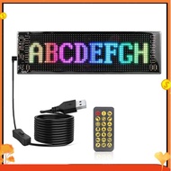 Car LED Matrix Pixel Panel Screen DIY Animation Text Matrix Panel Custom Text Pattern Animation Scro