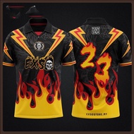 RETRO COLLAR Baju Jersey Viral Tiktok 2023 Jersey Blvckroseapparel Polo FULL SUBLIMATION 0KTY RETRO COLLAR