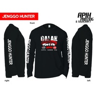 Baju Pancing Kain Microfiber/Jersi Lengan Panjang Udang Galah/Jenggo Hunter