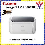 CANON LBP6030 LBP 6030 / LBP6030W LBP 6030W WIFI WIRELESS LASER PRINTER MONOCHROME [100% GENUINE]