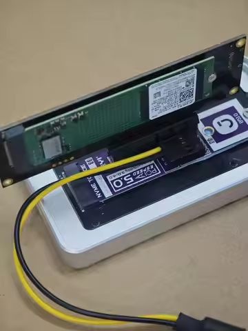 Thunderbolt 4 to PCI 5.0 Expansion Dock with DMA Support - Compatible with eGPU, NVMe, Network Cards