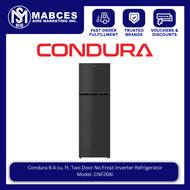 Condura 9.4 cu. ft. Two Door No Frost Inverter Refrigerator CNF268i