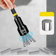 Hex Magnetic Socket Adapter for Cordless Power Drill 65mm Metal Extension Sleeve