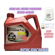 Perodua 10w30 mineral engine oil 3Liters with Perodua Oil Filter