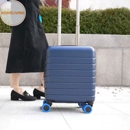 homeliving Luggage Suitcase Wheels Cover Carry on Luggage Wheels Cover for most 8-spinner Wheels Luggage Sets SG
