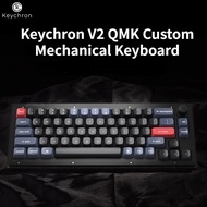 Original Keychron V2 QMK Custom Mechanical Keyboard with Knob Hotswap RGB 65% Keyboard Type-C Dual-system Gasket