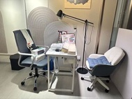 全新電腦椅連書枱