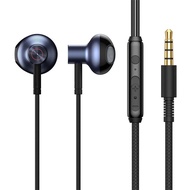 Baseus H19 Wired Earbuds 6D Stereo Bass Earphones In-Ear 3.5mm Headphone with MIC for Xiaomi Samsung iPhone