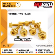 Probolt Bolt M 8 x 30 Thread 12 x 30 Vortex Elite 2 Bolt Wrench Probolt Thailand Stainless King Nut