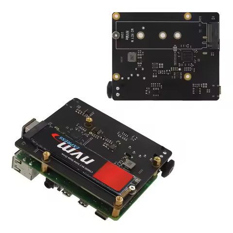 Geekbord X873 USB 3.0 to M.2 NVMe SSD Expansion Board for RPi 4| Support up to 4TB SSD|Raspberry Pi 