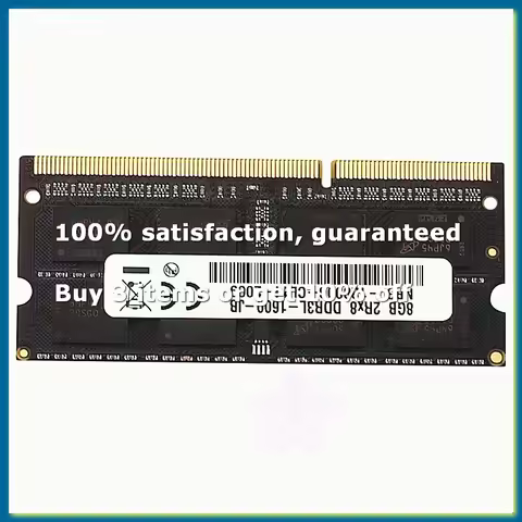 DDR3 8GB Laptop Ram Memory 1600Mhz PC3-12800 1.35V 204 Pins SODIMM Support Dual Channel for AMD Lapt