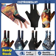 Left Hand Billiard Glove 3 Finger Snooker Cue Sport Glove Billiard Pool Glove