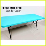 ◊ ۞ ℗ Folding Table Cloth 4ft & 6ft. Lifetime Table Cloth Spandex Table Cloth