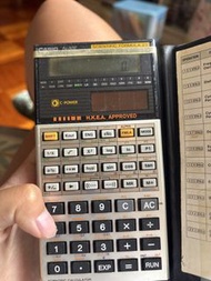 Fx-50F 古董計數機Casio 太陽能c-power
