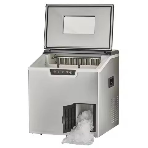OEM Portable Ice Machine Rapidly Self Clean Ice Maker with Crushed Ice 18pcs Per Cycle 7-10mins Snow