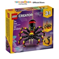 LEGO CREATOR 3 IN 1 WILD ANIMALS SURPRISING SPIDER SET 153 PCS 31159 - MIX