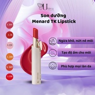 Menard TK Lipstick with Son Chi flower extract prevents dry, chapped lips