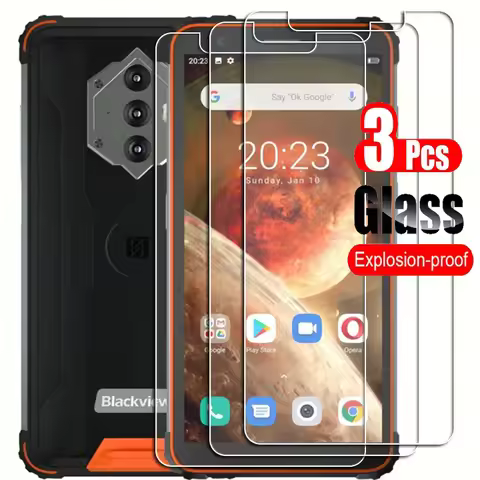 3PCS Tempered Glass For Blackview BV6600 A80s A70 A80 Plus BV4900 BV9700 BV9100 BV7000 BV9000 BV8000