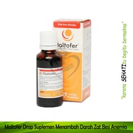 Maltofer Drop Suplemen Menambah Darah Zat Besi Anemia