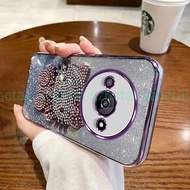 Luxury Electroplated Glitter Phone Case For Redmi A3 A1 A2 Plus 13C 12C 10C 10 10A 9C Redmi 12 with 