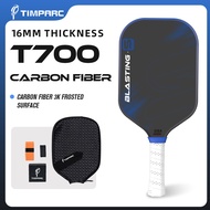 TIMPARC Ali-008 GEN4 Foam Inner Core BLASTING SERIES T700 Carbon Fiber Pickleball Paddle 5 Colors F