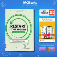 Sách - RESTART YOUR ENGLISH – TRAVELING ABROAD- Yêu Lại Tiếng Anh Từ Đầu - McBooks