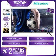 【24H Ship Out】Hisense 32 Inch HD LED TV 32A5200F | Bezel-less TV | DTS Dolby Audio | HDMI x 2 | USB x 2 | Hisense TV Hisense 32" TV TV 32 Inci Hisense