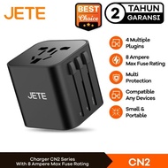 Jete Cn2 8A Universal Travel Adapter Charger Adapter Usa/Eu/Uk
