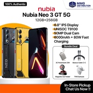 Nubia Neo 3 GT 5G | 12GB+256GB Gaming Phone | 6.8" 120Hz OLED | 6000mAh | 80W Fast Charge | Dual Sho