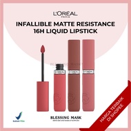 L'oreal Infallible Matte Resistance 16H Liquid Lipstick Gives fisnih Matte | Loreal